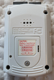 Sega Dreamcast Visual Memory Unit White VMU HKT-7000 Memory Card
