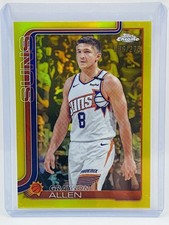 2025-26 Topps Chrome Grayson Allen Yellow #096/275