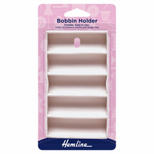 Hemline Silicone Bobbin Holder For 30 Bobbins - Thread Tidy Storage Wall Mount