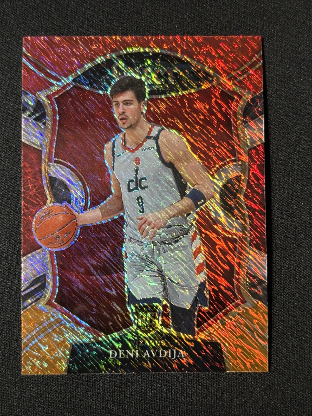 2020-21 Panini Select DENI AVDIJA Red White Orange Shimmer Rookie RC #69