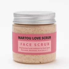 Deep Cleansing Facial Scrub Scent Ingredient Exfoliator for Smooth, Glowing Skin