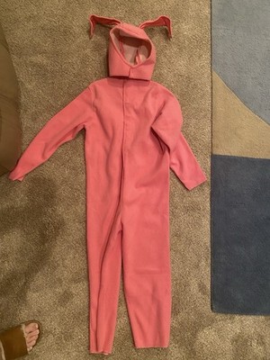 A Christmas Story Ralphie Easter Bunny Pajama Halloween Suit Costume kids  10-12