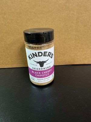 Kinder's Premium Black Cherry Chipotle Seasoning Spice Rub BBQ