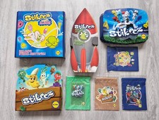4 LIDL STIKEEZ KOMPLETTSETS MIT SAMMELALBUM UND SAMMELBEUTEL - ALLE FIGUREN TOP