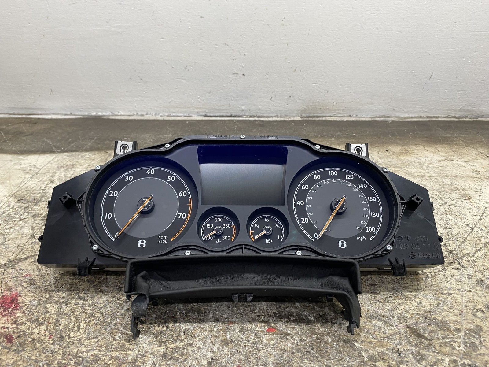 2013-2019 BENTLEY FLYING SPUR OEM SPEEDOMETER INSTRUMENT CLUSTER 3W0920851R