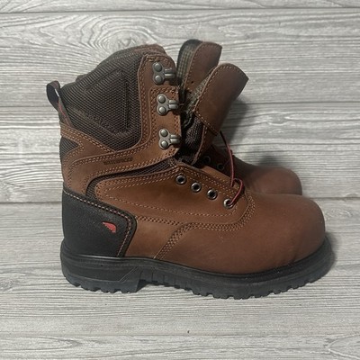 Red Wing 3554 BRNR XP Safety Toe Work Boots Womens 6 D ASTM CSA Standards READ
