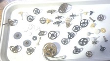 Vintage Mantel, Cuckoo Clock, Other  Original Parts Job Lot Wheels Parts only