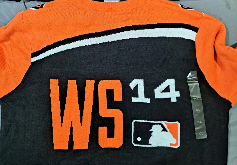 San Francisco Giants  2014 World Series Champions Ugly Christmas Sweater Size XL - Image 4 of 4