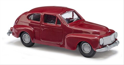 Busch 89109 Accesorio Escala HO Vagón Familiar Volvo 544 1958, Rojo | Condition: Nuevo