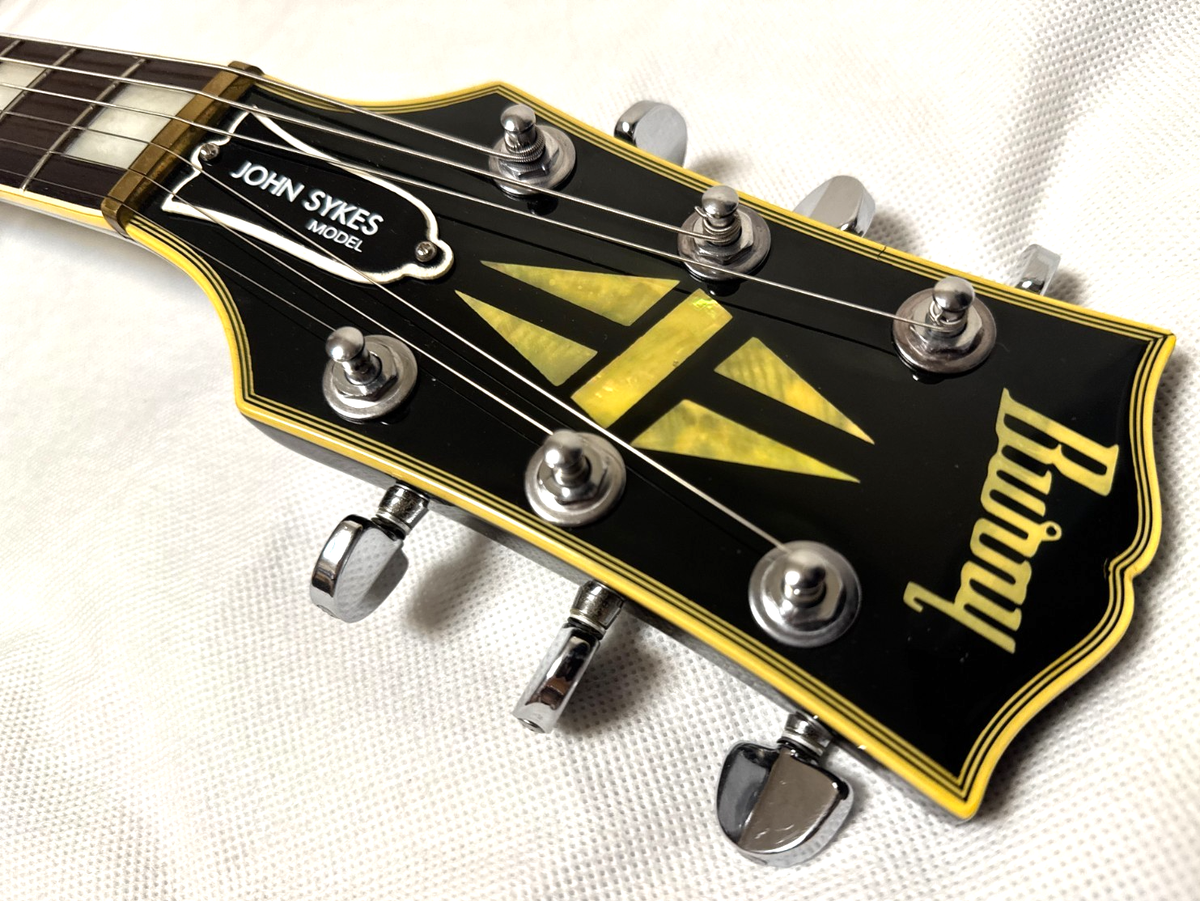 BURNY by Fernandes John Sykes Model Les Paul Custom Guitar LC-75