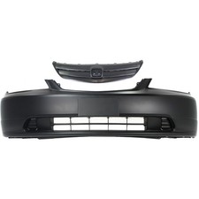 Bumper Cover Kit For 2001-2003 Honda Civic Front 4-door Coupe Sedan 2pc