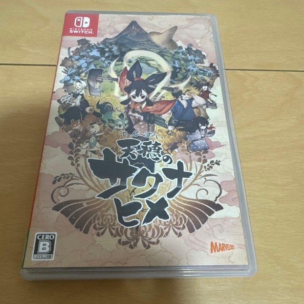 Tensui no Sakuna Hime Nintendo Switch Used Tested Japanese ver with Case