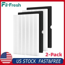 Fil-Fresh Winix 116130 Replacement Filter H for 5500-2 AM80 Air Purifier 2-Pack