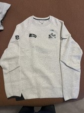 Seattle Seahawks Super Bowl LX Opening Night Media Tech Fleece Sweatshirt- Large