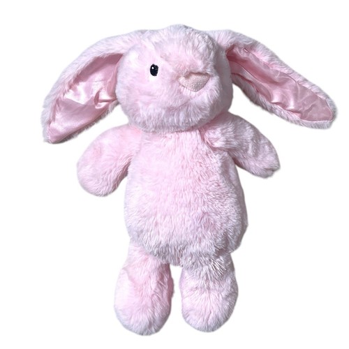 Spark Create Imagine Pink Fluffy Bunny Rabbit Stuffed Plush Rattle ...