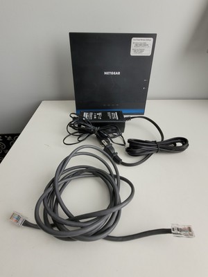 Netgear R6300v2 Router WiFi Blue. 4 Ethernet Ports. Includes cords. USB 3.0.