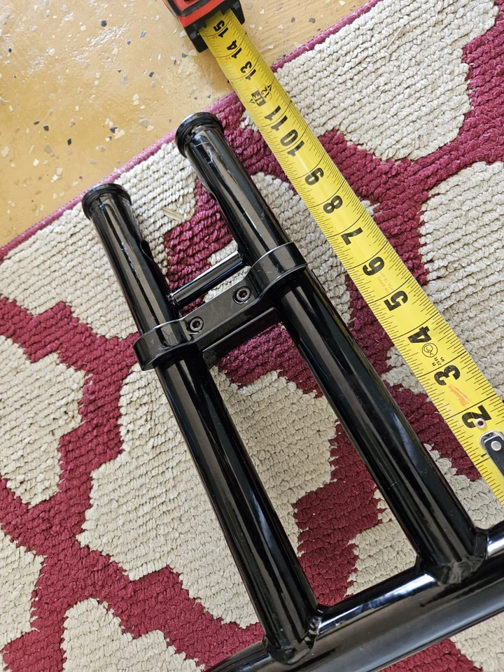 Barras en T de 12 pulgadas Harley Dyna Superglide 2006-2013 Foto 2 de 2