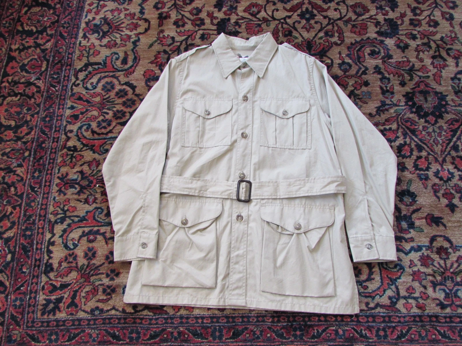 CC Filson Style 53 Cotton Coat Jacket with Belt - USA - Size 44 - product detail image 1