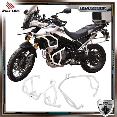 Crash Bar For Triumph Tiger 900 Engine Guard Frame Protector 2020 2023 WOLFLINE