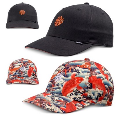 DJINNS Koi Watching Dad Cap - Cap Curved Hat Baseball Cap Caps Mesh Cap New