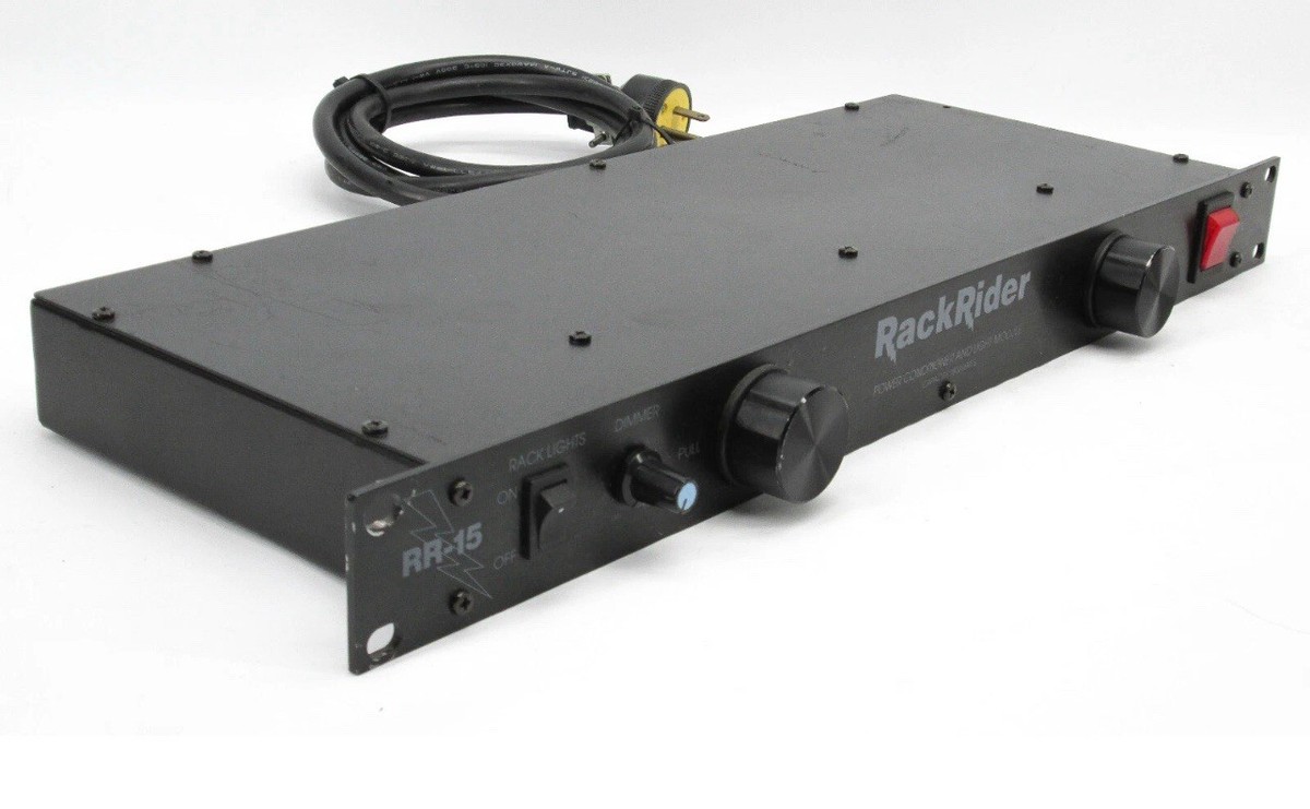 【美品】FURMAN RR-15plUS Vintage Furman Rack Rider Rr-15 Power Conditioner and Light