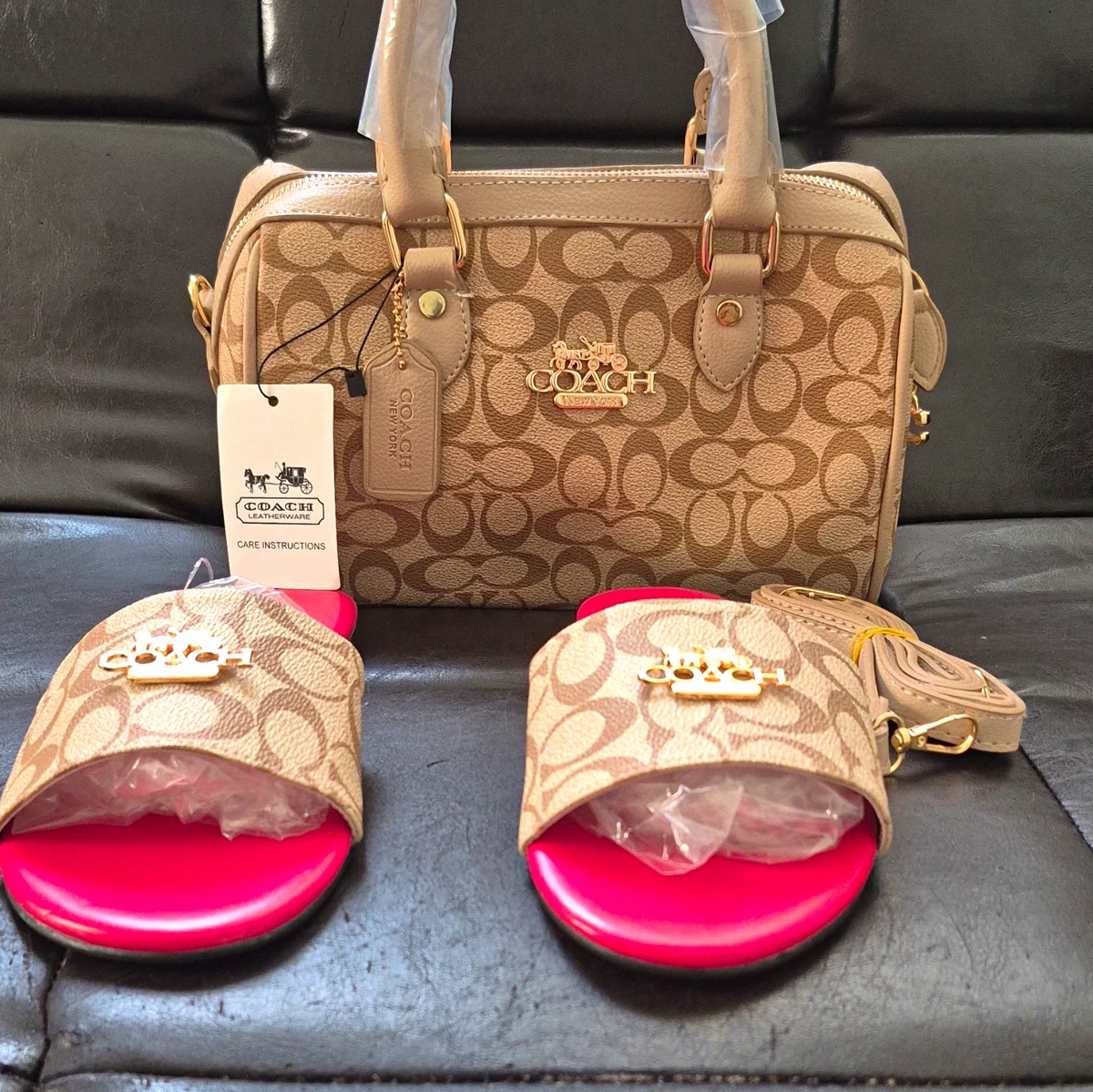 Coach Canvas Exterior Satchel/Top Handle Bag Handbags & Bags for