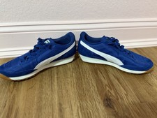 Puma Easy Rider Vintage 39902809 Mens Blue Canvas Lifestyle Sneakers Shoes Sz 8