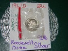 1961 D  Roosevelt Dime. Fully Separated Horizontal Torch Lines. Nice BU. (Inv.) — photo 1