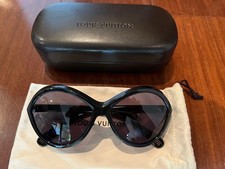 Lunettes de soleil monture noire pour femme LOUIS VUITTON