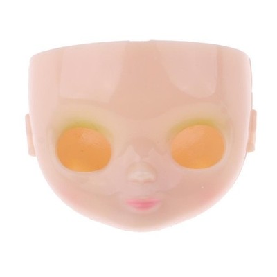 Puppen-Gesichtsplatte, Rückplatte, Kopf-Gesichtsschale Mit Make-up Für Blythe