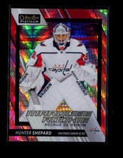 2023 O-Pee-Chee Platinum Hunter Shepard Rookie RED PRISM /199 #258 Capitals