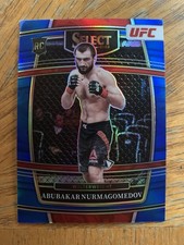 2022 panini select concourse blue prizm Abubakar Nurmagomedov RC #63 UFC