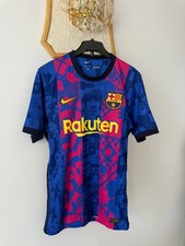 FC BARCELONA 2021 2022 THIRD UCL FOOTBALL SOCCER SHIRT JERSEY NIKE DB5896-406 S 