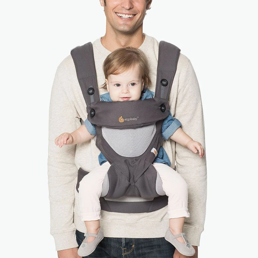 Ergobaby 360 Carrier All Position Baby Carrier 12-45 lbs Carbon Grey 4-48 Months