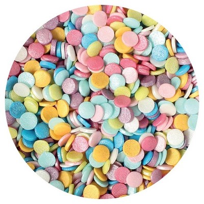 Essbare Tortendeko Streusel Lila Regenbogen Schimmer Konfetti 1kg Cupcake