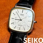 Seiko Dolce Square Quartz Watch 6030-5420 Vintage Showa 1982 Rare Mens