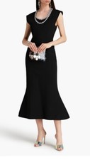 ($1495) CHRISTOPHER KANE FLOWER CUPCHAIN CREP...