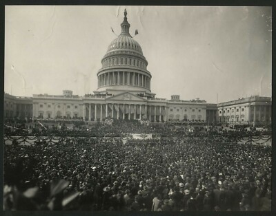 Wilson Inauguration 1913 Woodrow Wilson,