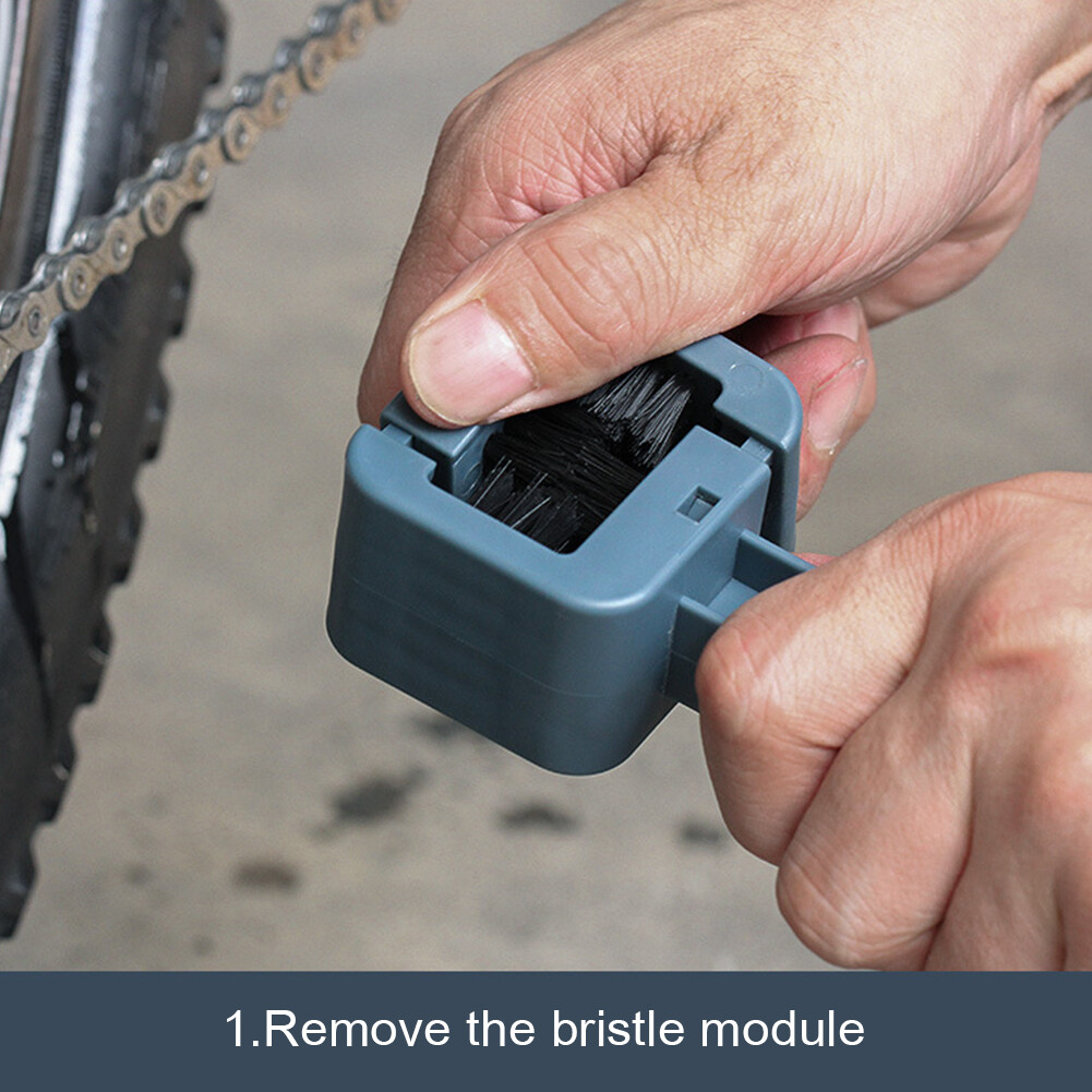 Plastic Bicycle Chain Cleaner MTB Mountain Bike Machine Washer Brush