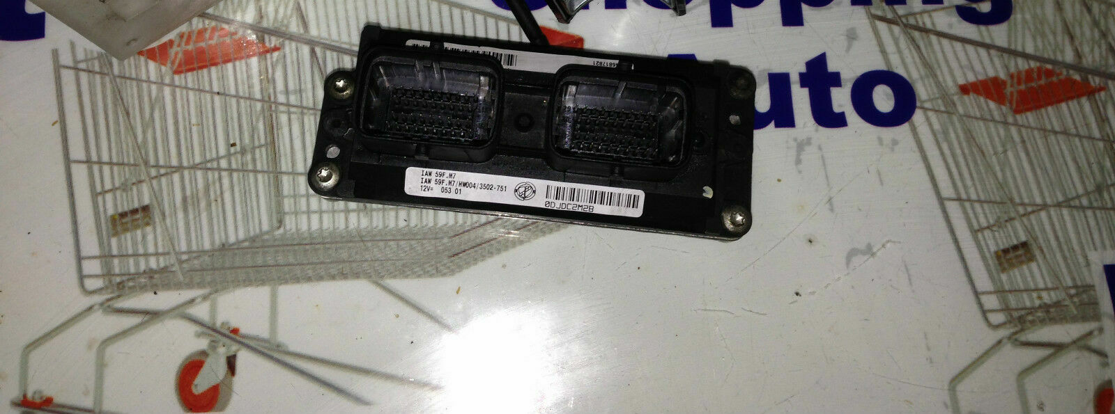 CENTRALINA MOTORE ENGINE ECU FIAT SEICENTO 1.1 CODE: IAW59F.M7