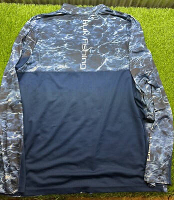 Chemise de pêche Huk adulte M bleu Kryptek Neptune camouflage