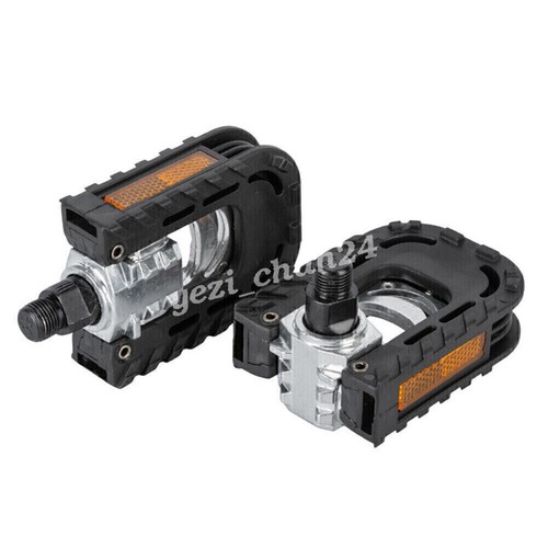 Bike Pedals for MTB Bike Road Bike Aluminum Alloy Bicycle Foldable Pedals - Picture 7 of 10