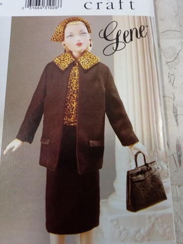 Vogue Craft 704 7223 GENE 1955 Ensemble Dress Hollywood 15,5" bambola moda NON TAGLIATA - Foto 4 di 9