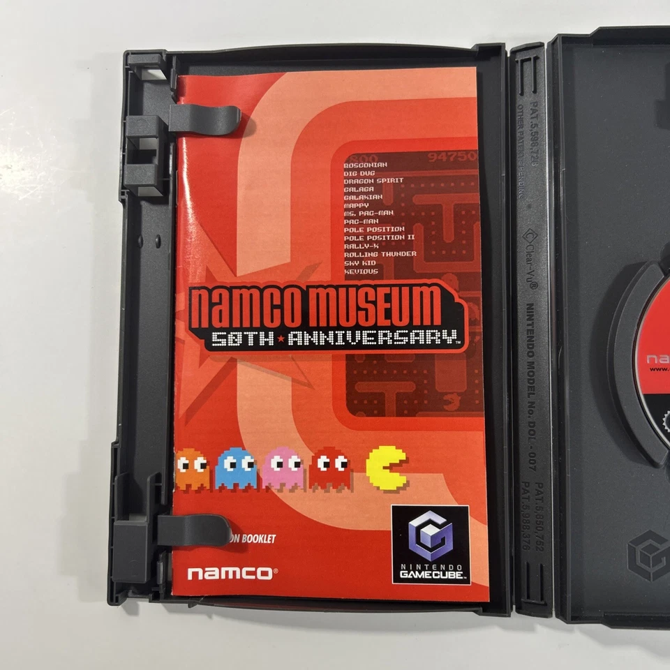 Namco Museum 50th Anniversary Nintendo GameCube Complete CIB Complete Tested - Image 3 of 4