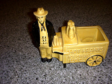 Hot Franks Ice Cream Cart Planter Vintage Mid Century Modern