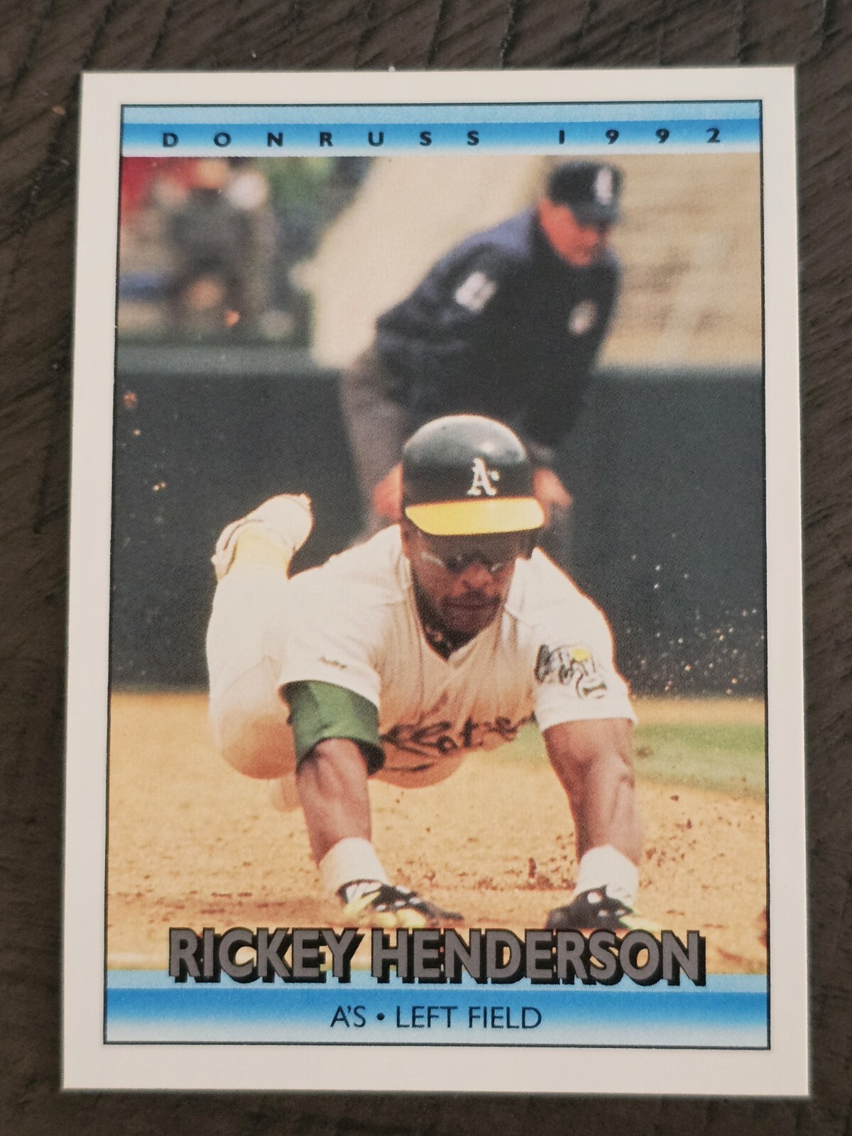 1992 Donruss - #193 Rickey Henderson Oakland Athletics 