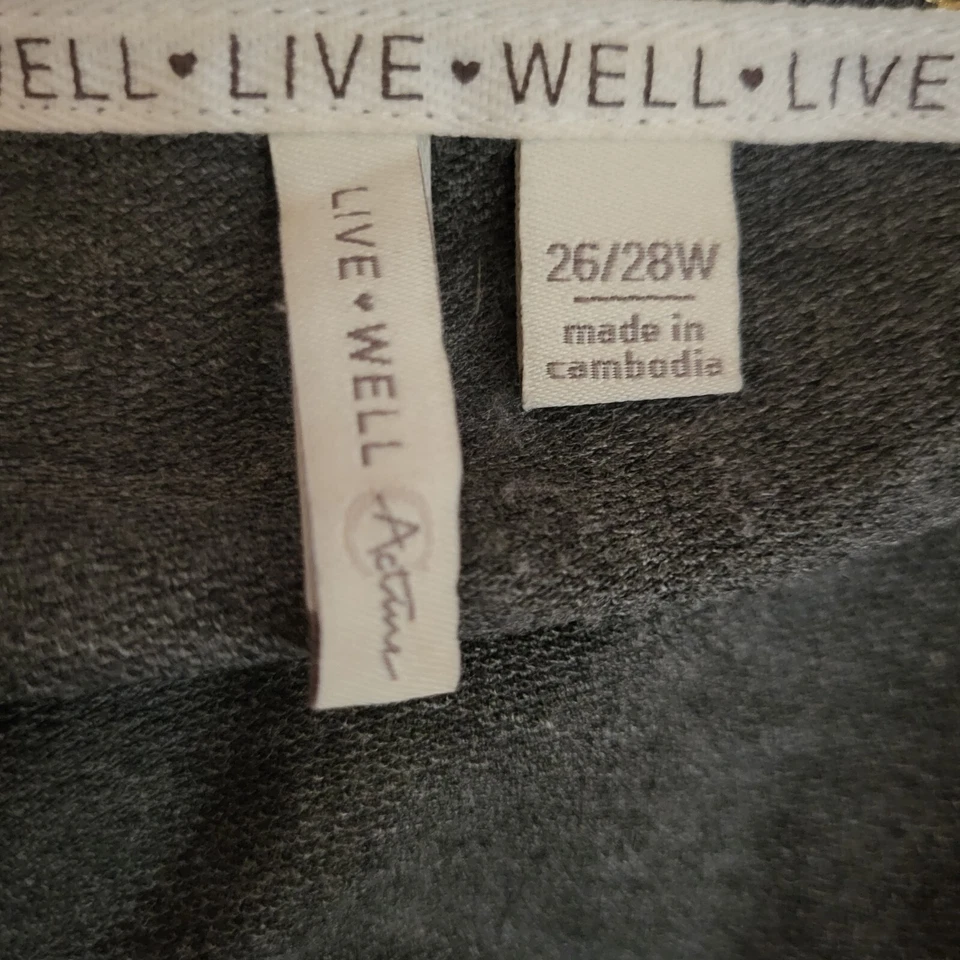 Moletom Cato 26/28W cinza dourado metálico respingo roupa ativa confortável 3/4 Slv - Imagem 3 de 4