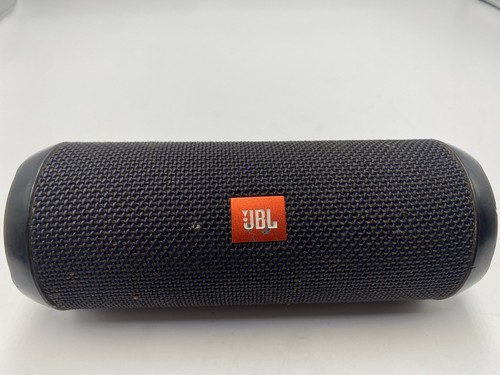 JBL Flip 3 Black Wireless Bluetooth Rechargeable Splashproof Speaker - For Parts