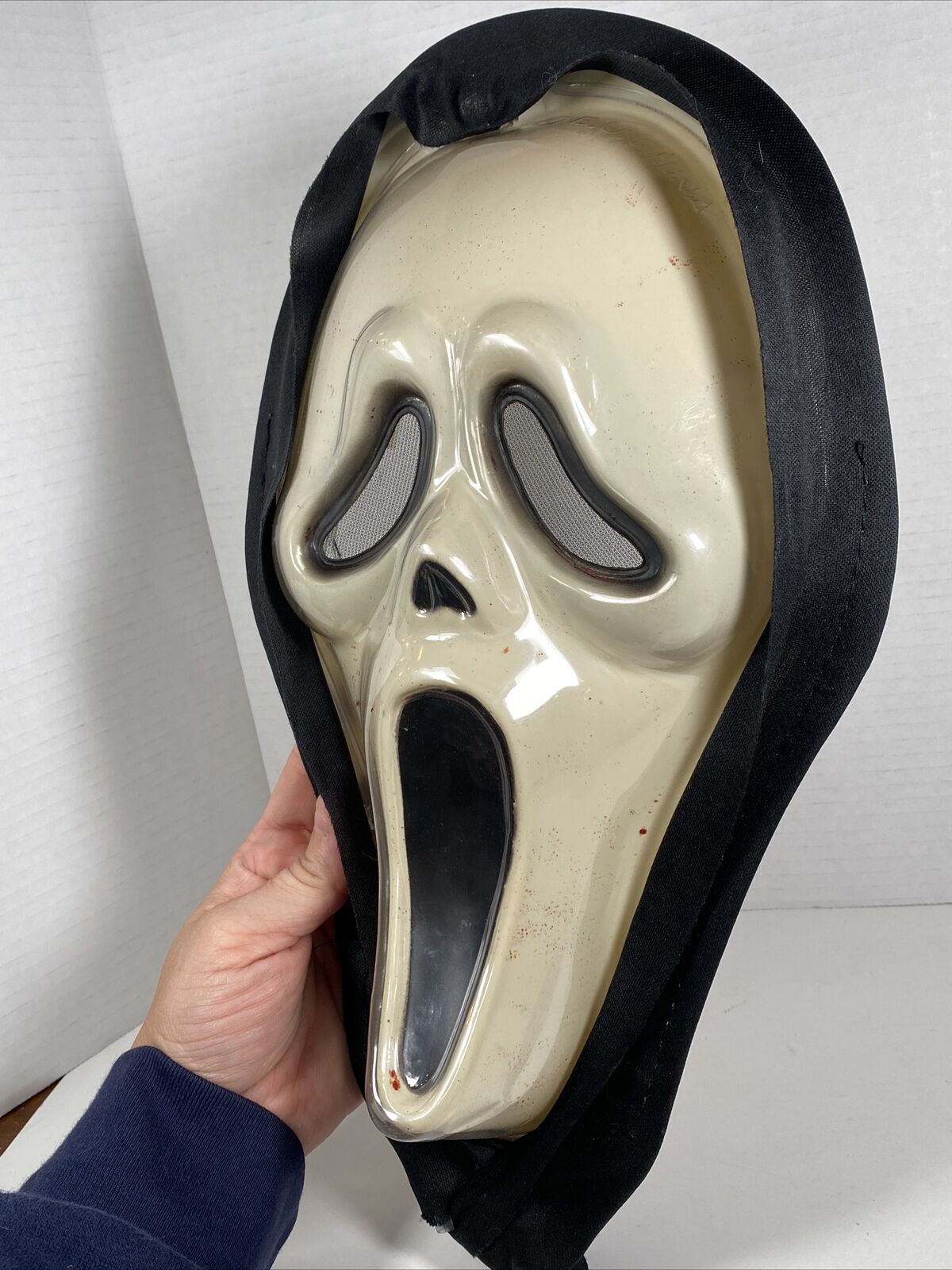 1pc Classic Scary Ghost Face Head Mask For Scream, Eva Material