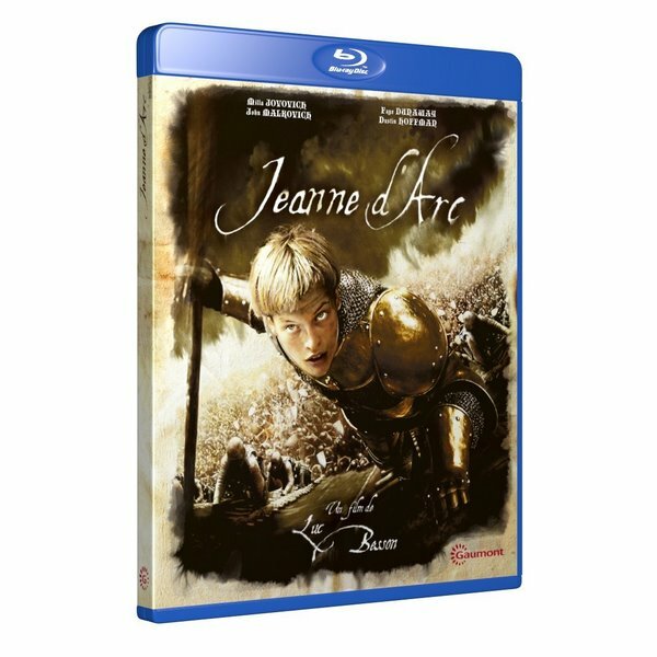 Blu-ray Jeanne d'Arc Milla Jovovich,John Malkovich,Luc Besson